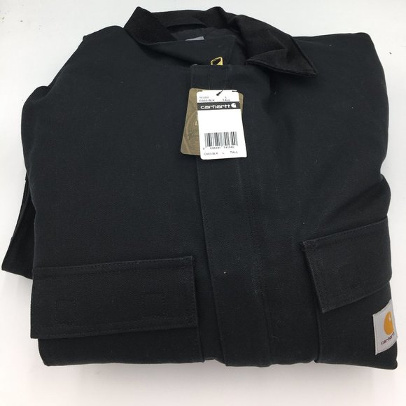 Carhartt Big & Tall Men's Loose Fit Firm Duck Insulated Traditional Coat - Picture 1 of 3